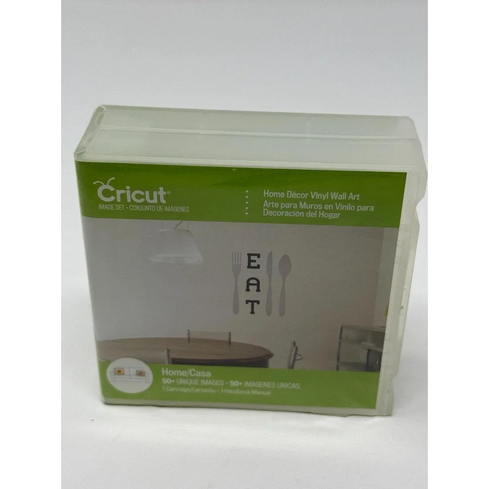 Cricut Cartridge ~ HOME DECOR VINYL WALL ART ~ 2002176 ~ Used